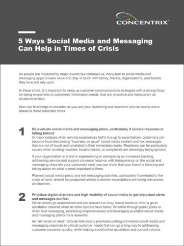 5 Ways Social Media and Messaging Can Help in Times of Crisis