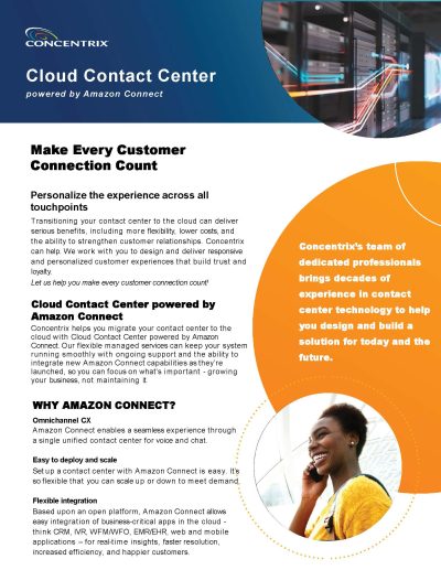 Cloud Contact Center for Amazon Connect