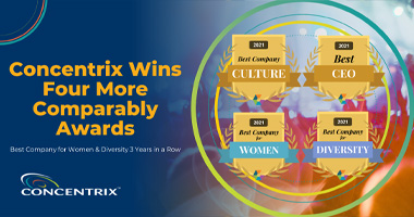 Concentrix Ends 2021 with 4 Additional Comparably Award Wins