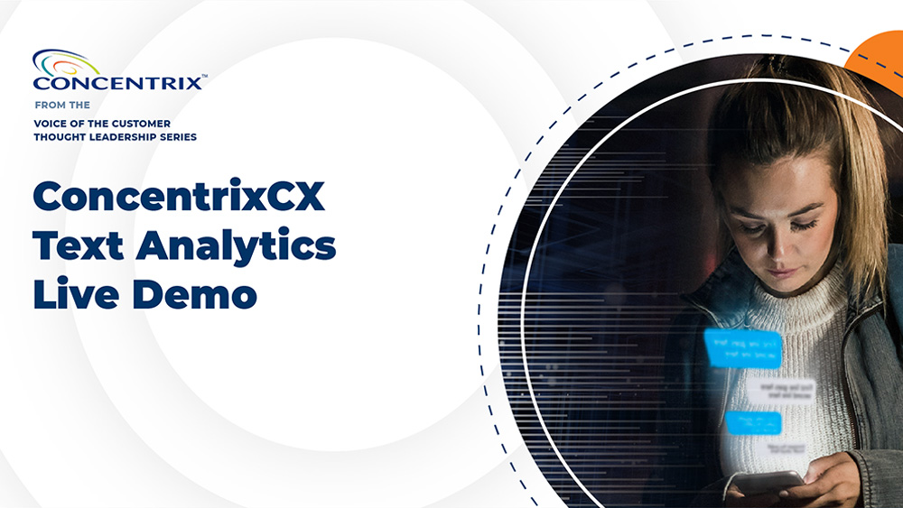 ConcentrixCX Text Analytics Live Demo | Concentrix Webinar