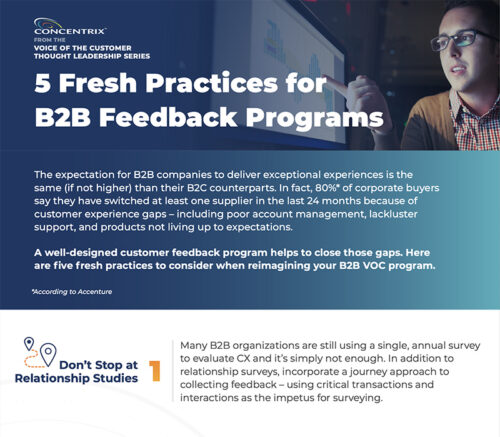 5 Fresh Practices For B2B Feedback Programs