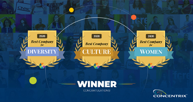 Concentrix Celebrates Major Wins in Categories Voted on by Staff