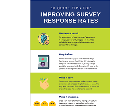 10 Quick Tips for Improving Survey Response Rates