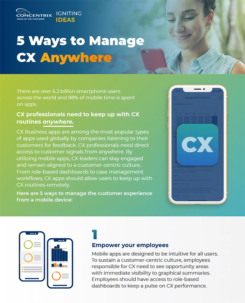 5 Ways to Manage CX Anywhere